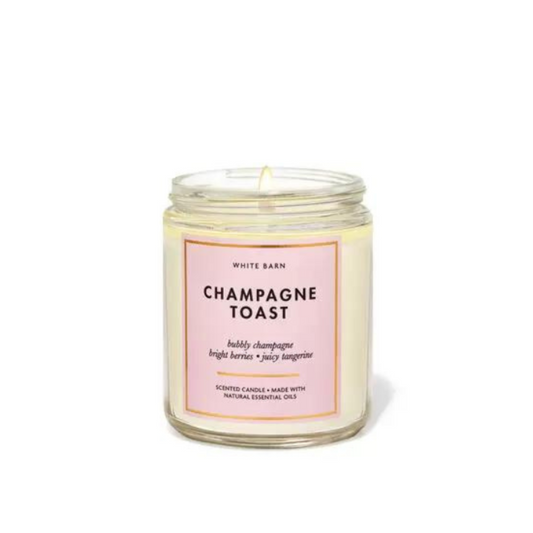 BATH & BODY WORKS - Champagne Toast Candle 7oz