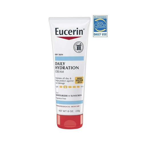 Eucerin Daily Hydration Body Cream Broad Spectrum SPF 30