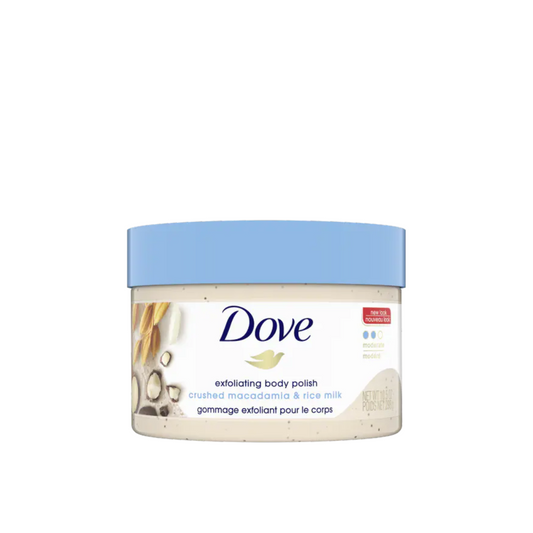 Dove - Exfoliating Body Polish Scrub Macadamia & Rice Milk