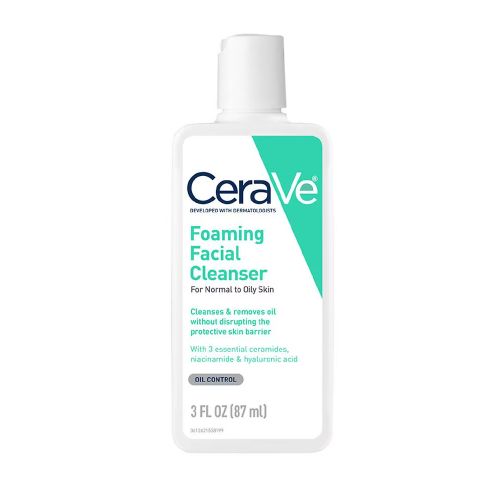 CeraVe Foaming Face Wash, Facial Cleanser for Normal to Oily Skin with Essential Ceramides