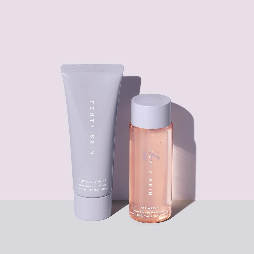 FENTY Daily Duo Mini Cleanser + Toner Serum